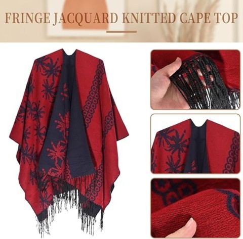 Anxingo Women's Poncho